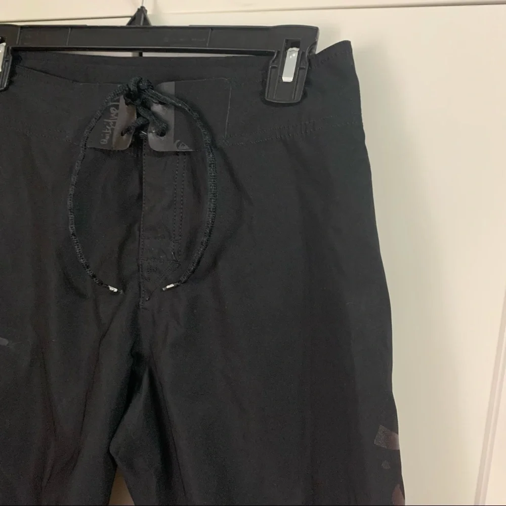Men’s Quiksilver Black Out Logo Board Shorts